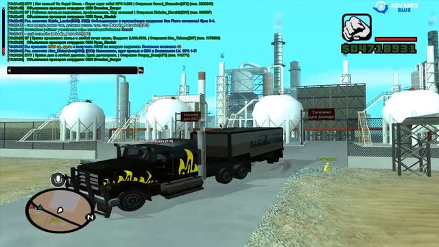 ПУТЬ БОМЖА в GTA SAMP #27 - ФАРМ БАБЛА С ДРУГОМ НА ADVANCE RP! смотреть онлайн