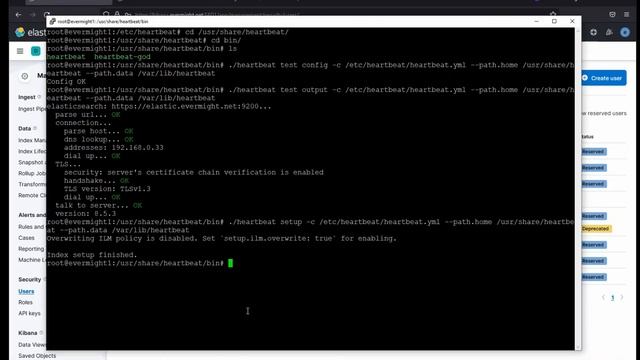 Heartbeat with Elasticsearch 8.x - Part 1: Install and Secure смотреть онлайн