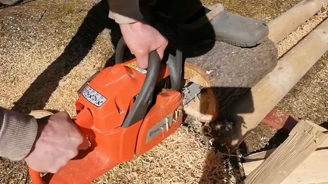 Скворечник своими руками, дуплянка из полена, как сделать дуплянку. смотреть онлайн