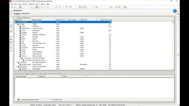 Introduction to Primavera P6 user interface Part 1 смотреть онлайн