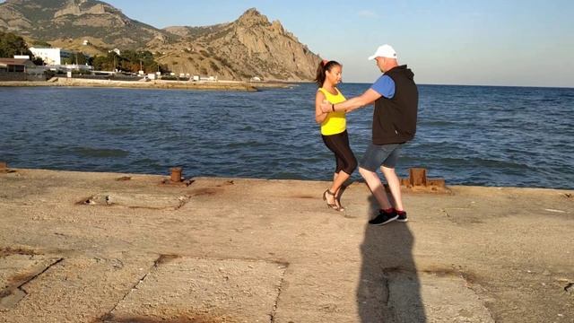 #танцуйпензакрым Море, горы, солнце, Бачата #пенза #танцуйпенза смотреть онлайн