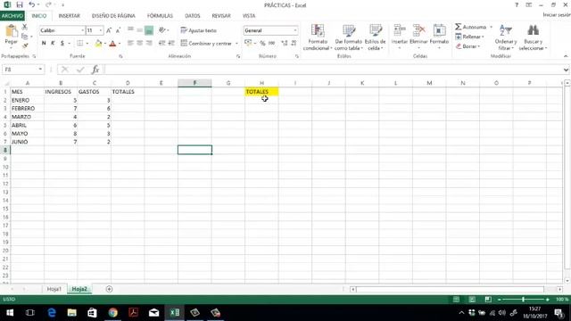 PRÁCTICAS EXCEL 5,6,7,8 Y 9 смотреть онлайн