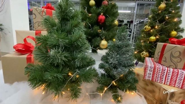 Конфетти оформление новогодней фотозоны в ТК Центральный смотреть онлайн