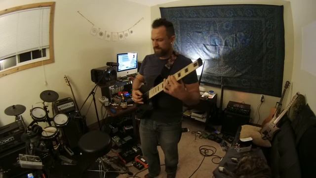 New Kiesel, New Zoom Q8 Camera, New Keeley 30ms pedal, New song idea..testing! смотреть онлайн