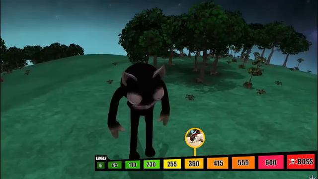 Cartoon Cat vs Trevor Monsters Level Challenge | SPORE смотреть онлайн