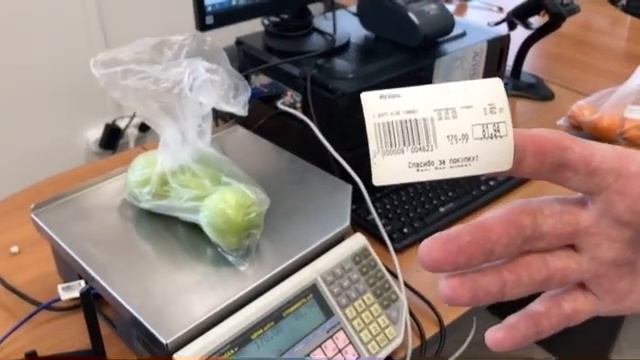 Весы с печатью этикетки смотреть онлайн