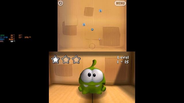 Cut the Rope Triple Treat CardBoard Box