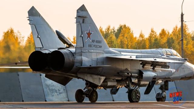 Самолет МиГ 31БМ в состоянии выполнять задачи в любых погодных условиях смотреть онлайн