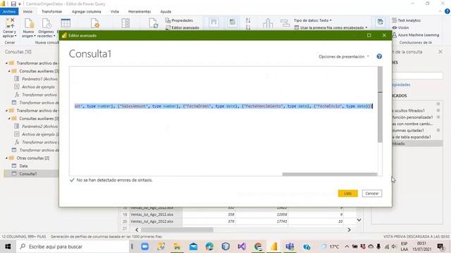 CÓMO CAMBIAR TUS ORÍGENES DE DATOS EN POWER BI смотреть онлайн