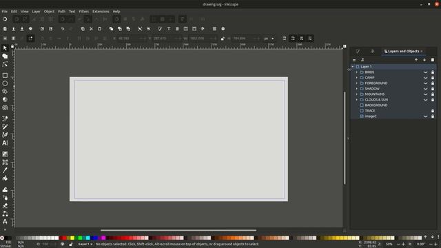 CAMPING AT SUNDOWN | Inkscape Speed Art Tutorial смотреть онлайн