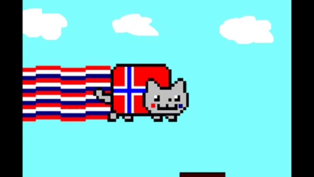 Le Nyan cat Norvégien смотреть онлайн