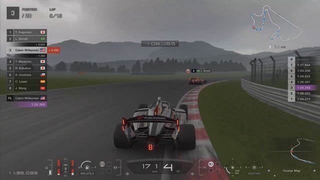 Gran Turismo 7 | Super Formula Autopolis Full Course 15Laps Difficult Hard - SF23 Toyota [Soft Tyre смотреть онлайн