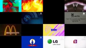 Сборник заставок в одном экране с эффектами №10. Collection of screensavers in one screen №10.