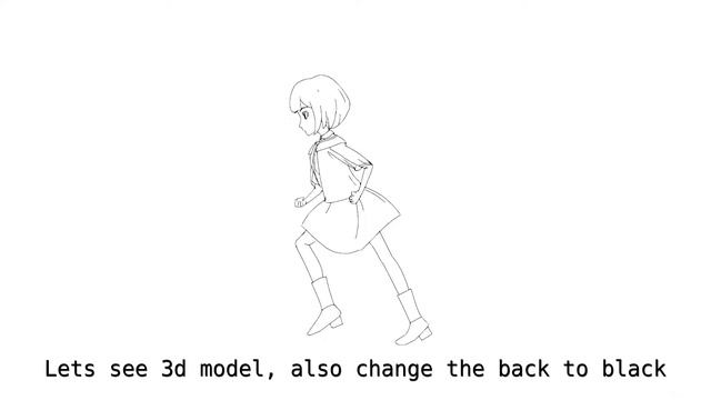 Blender | 2D Anime run (line, using 3d model) смотреть онлайн