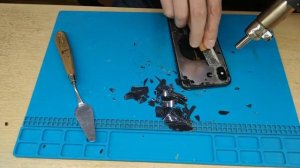 Замена задней крышки iphone x без лазера/iPhone x Back Cover Replacement without laser
