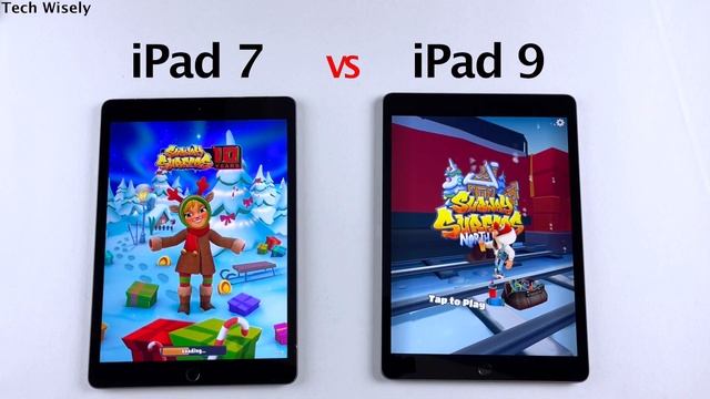 IPad 7 Vs IPad 9 (2021) SPEED TEST