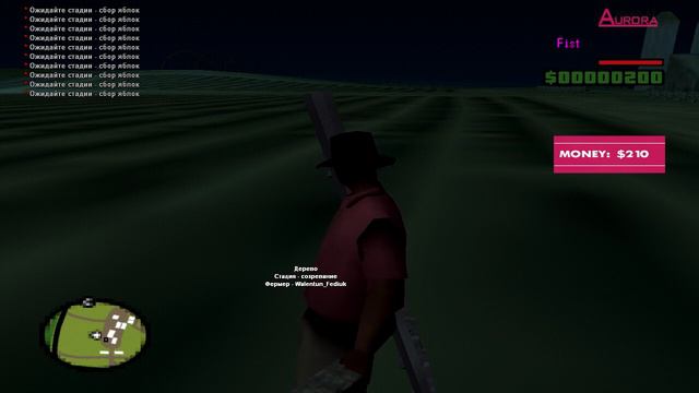 От бомжа до мажора на сервере Aurora rp | серия-1 | геймплей gta sa (samp) смотреть онлайн