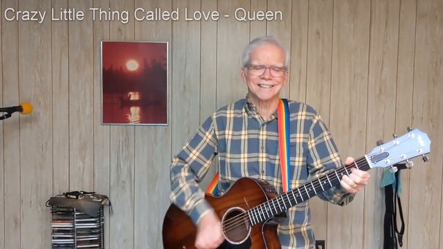 Crazy Little Thing Called Love acoustic cover смотреть онлайн