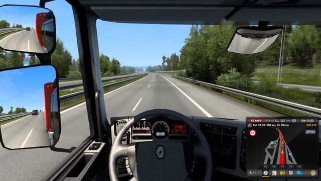 Euro Truck Simulator 2 #10 Long Distance Journey (717 km) | Долгое путешествие (717 км) смотреть онлайн