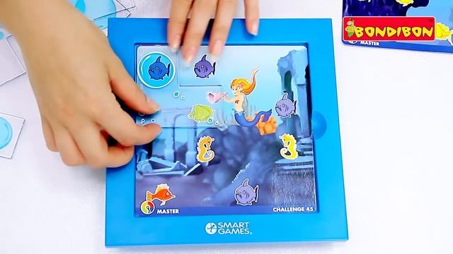 Логическая игра BONDIBON Smart Games - Русалочки смотреть онлайн