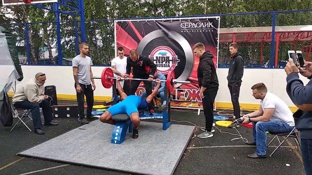 2019-06-29 НАП Открытое небо Жим лежа 130кг попытка смотреть онлайн
