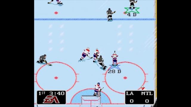 EA Sports NHL 94 - snes смотреть онлайн
