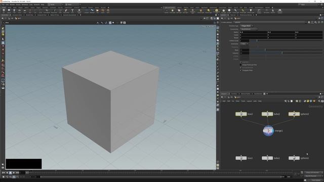 •— Houdini — How to quick merge (ALT) and connect multiple nodes to one смотреть онлайн
