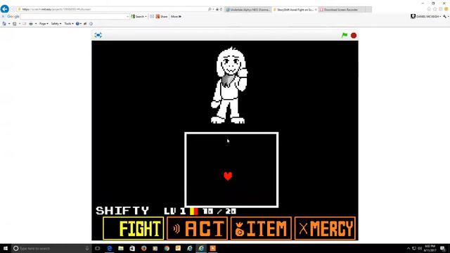 Undertale StoryShift - Genocide Asriel Fight
