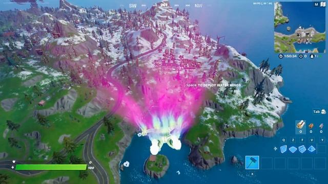 Decorate Shell or High Water AND Happy Campers with Flamingo Lawn Ornaments LOCATIONS (Fortnite) смотреть онлайн