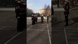 Подготовка к смотру строя и песни.