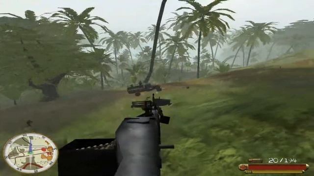 The Hell in Vietnam Walkthrough - Mission 7 - Felder der Zerstörung [HD|GER] смотреть онлайн