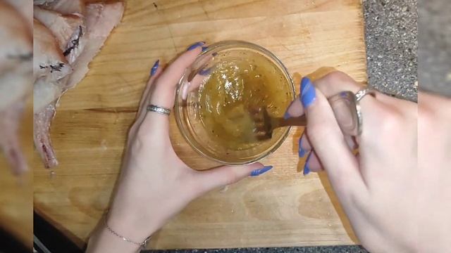 Запеченное филе окуня в маринаде ?? #еда #кулинария #рецепты смотреть онлайн