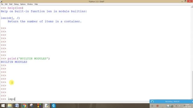 CHAPTER 3 Built in functions and modules смотреть онлайн