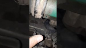 Замена задней опоры двигателя Митсубиши Лансер Цедия, Лансер 9 Очень просто!