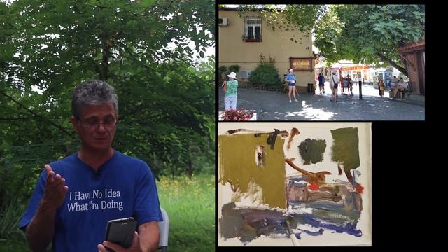 635 Пастозный мазок. (живопись в процессе) смотреть онлайн