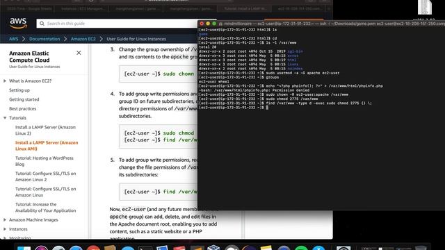How to connect phpMyadmin on AWS AMI Linux2 смотреть онлайн