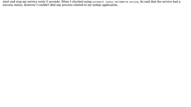 systemd service file for a node.js app is not working when pointed at a shell script смотреть онлайн