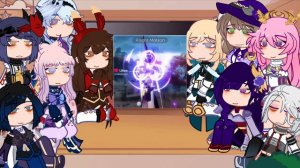 | Реакция персонажей геншен импакт на шипы| /3 часть-?\девочки’ #genshinimpact #геншен #геншинимпак