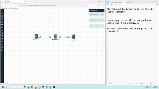 EVE-NG: How To Install NETem on EVE-NG (Make Loss, Delay, Jilter On EVE-NG) смотреть онлайн