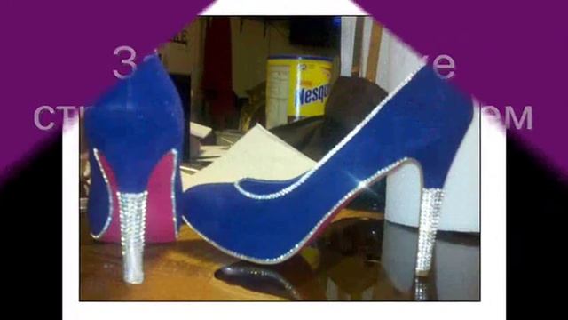 Как сделать шикарные туфли со стразами - мастер класс смотреть онлайн