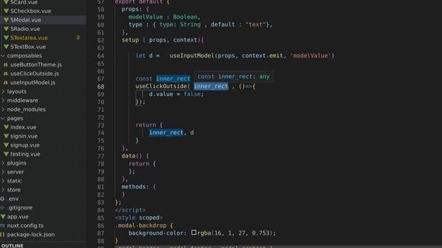Vue 3 Detect Click Outside Element - Using Composable API смотреть онлайн