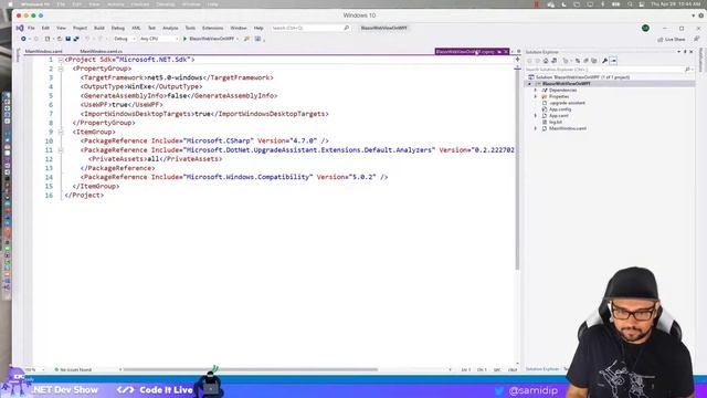 dotNET Dev Show: Tinkering with BlazorWebView for Desktop смотреть онлайн