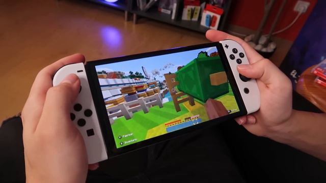 instalé MINECRAFT en el NINTENDO SWITCH OLED 😵 смотреть онлайн