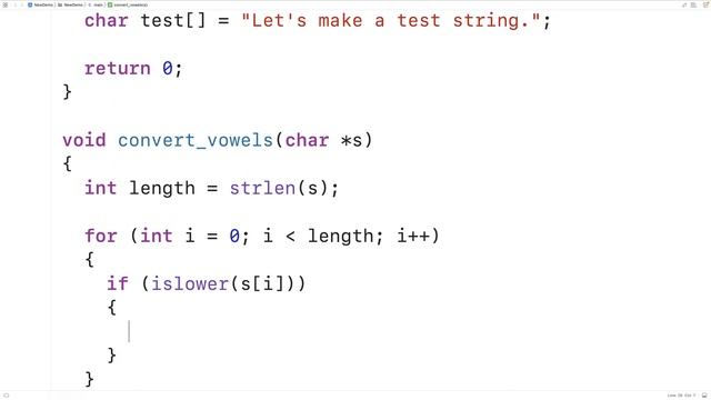 Convert The Vowels In A String To Uppercase | C Programming Example смотреть онлайн