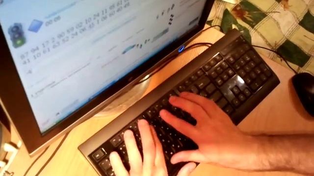 fast typing, two-figure numbers, 844 cpm (100 symbols) смотреть онлайн