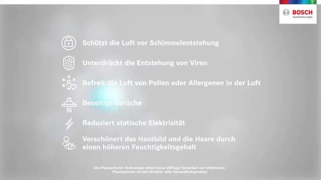 Bosch Climate 6000i & Climate 8000i Funktionen Split Klimaanlage