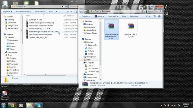 Minecraft Forge(1.4.6) Install смотреть онлайн