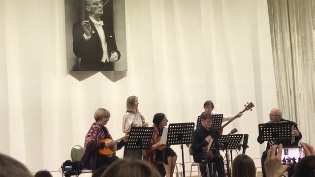 Ансамбль народных инструментов - Преподавателей Концерт «к 9 мая» 04.05.2023 ДШИ Мравинского смотреть онлайн