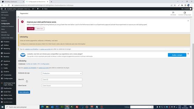 Como integrar a InfinitePay na loja virtual Woocommerce Wordpress смотреть онлайн