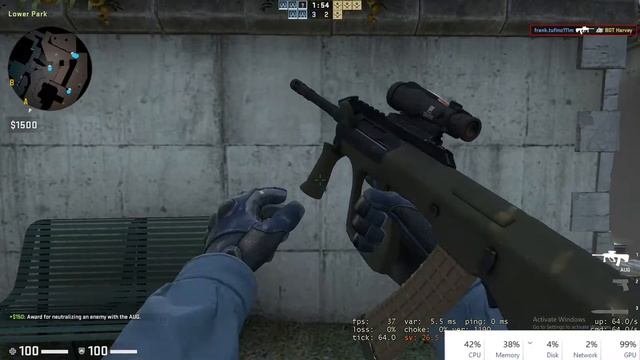 GT 630 CSGO 1080p,Low смотреть онлайн